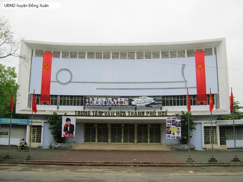 UBND huyện Đồng Xuân