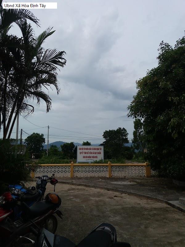 Ubnd Xã Hòa Định Tây